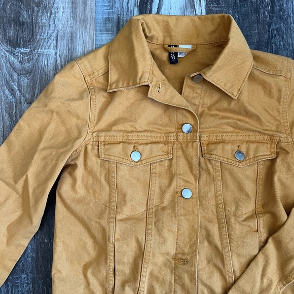 Divided H&M Women’s Mustard Jacket - Picture 3 of 5